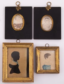 (4) SILHOUETTES AND PORTRAITS