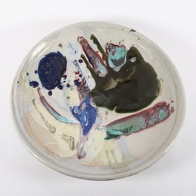 LARGE CERAMIC CRAFTS BOWL