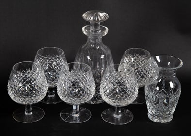 WATERFORD CRYSTAL (7) PIECES