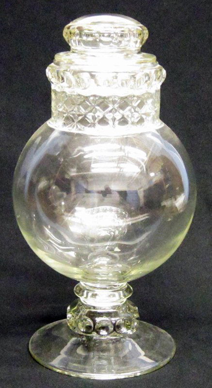 STORE CANDY JAR: H-15", EX