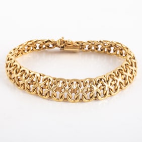 14K YELLOW GOLD BRACELET