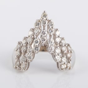 14K GOLD & DIAMOND RING