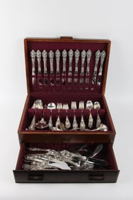 (114) PCS. LUNT STERLING FLATWARE SET