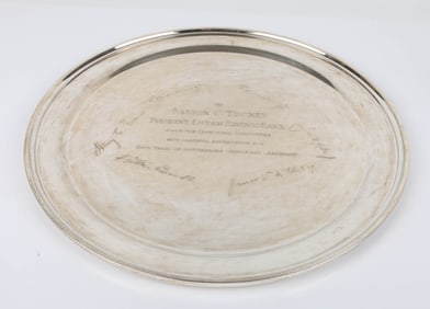 S. KIRK & SON STERLING TRAY