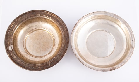 (2) STERLING SILVER BOWLS
