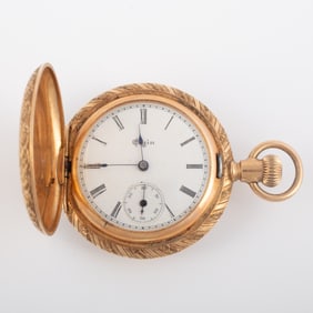 14K GOLD ELGIN POCKET WATCH