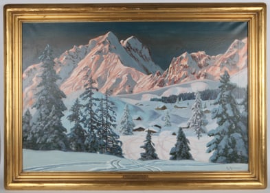 A. ARNEGGER PAINTING