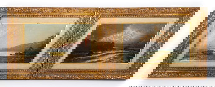 SEASCAPE PAINTINGS PAIR