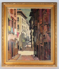 J. MURCIA OIL PAINTING