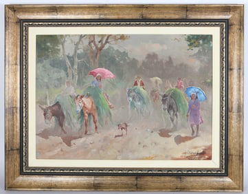 ANTONIO OSORIO LUQUE PAINTING