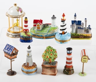 PORCELAIN BOXES (10)