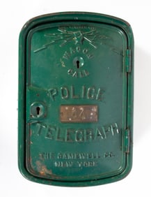 1930'S POLICE CALL BOX