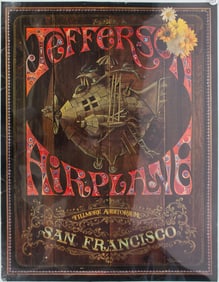 VINTAGE JEFFERSON AIRPLANE POSTER