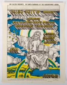 VINTAGE BLIND FAITH, CLAPTON POSTER