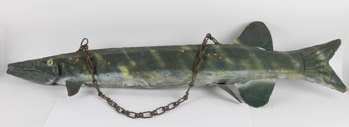 G. F. WHITE - FISH CARVING