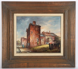 MELVIN MILLER OIL ON CANVAS