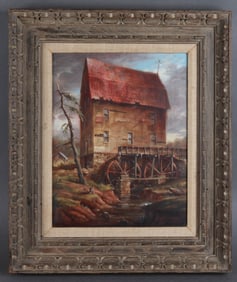 MELVIN MILLER MILLHOUSE PAINTING