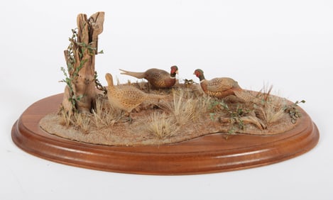 RINGNECK PHEASANT CARVING