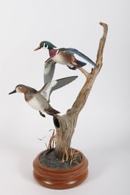 WOOD DUCK CARVINGS