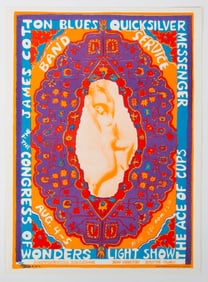 1967 QUICKSILVER MESSENGER SERVICE POSTER