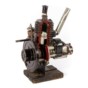 CUT-AWAY TEACHING ENGINE