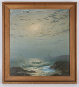 ARENTZ LIGHTHOUSE PAINTING