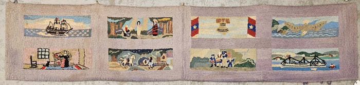 ANTIQUE HISTORIC THEMED RUNNER