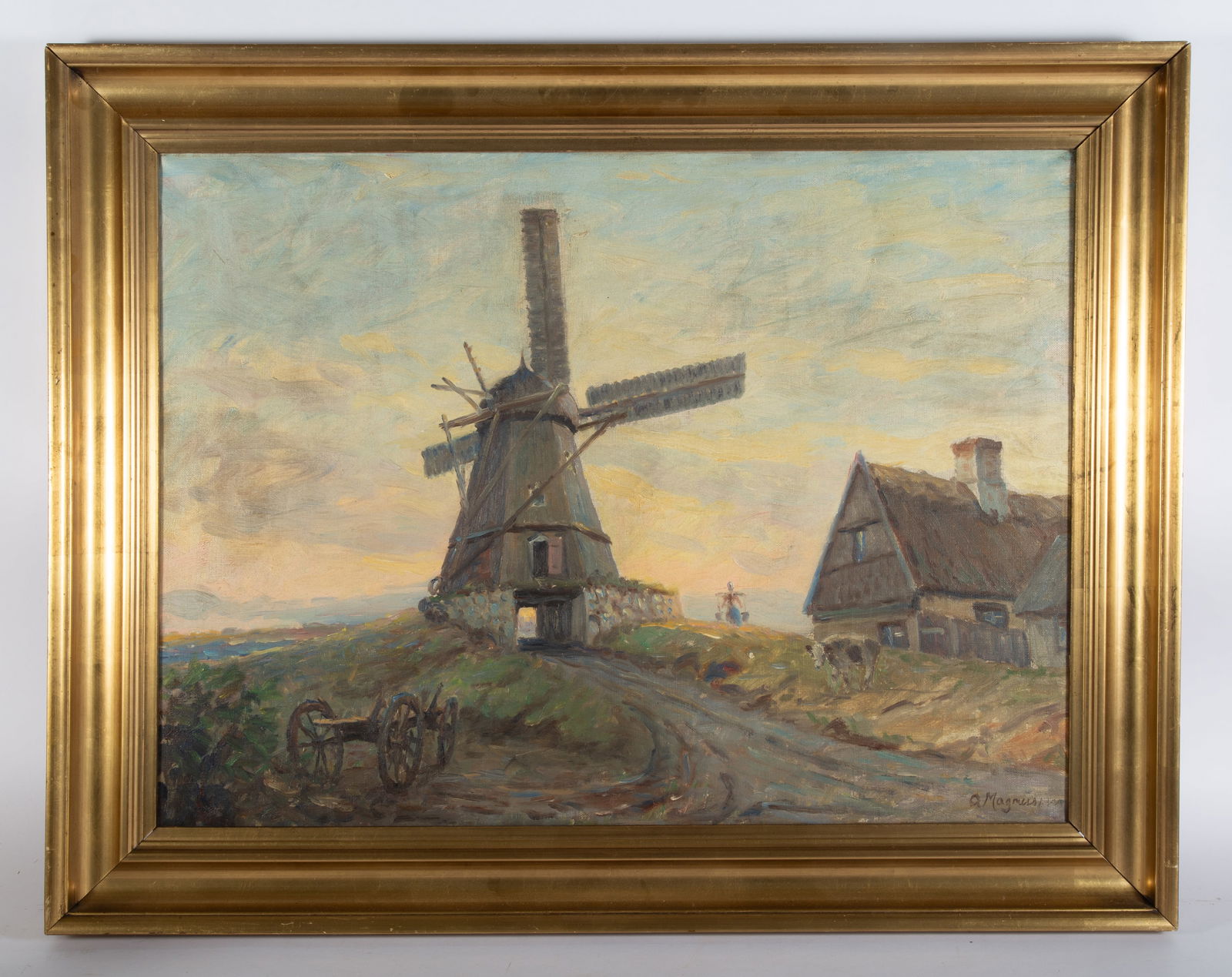 DANISH WINDMILL PAINTING (1 of 3)