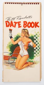 1955 BILL RANDALKL'S DATE BOOK CALENDAR