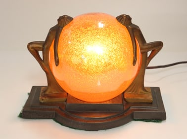 ART DECO MERCURY GLOBE
