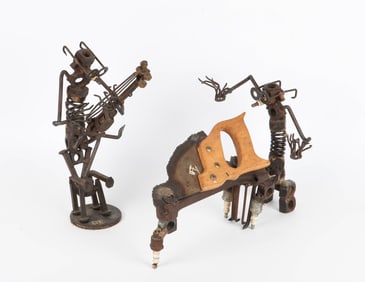 FOUND ART MUSICIANS (3) PIECES