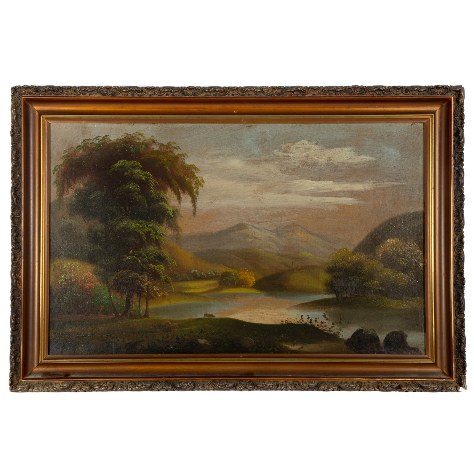 VICTORIAN LANDSCAPE PAINTING (1 of 3)