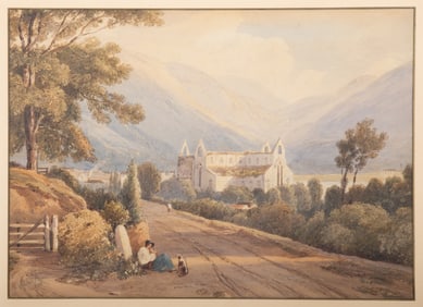 BARRET CONTINENTAL WATERCOLOR