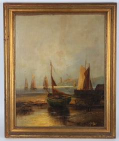 COASTAL SCENE PAINTING