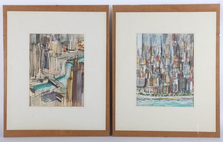 CHICAGO WATERCOLORS (2)