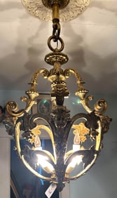 BRONZE / BRASS HANGING LIGHT