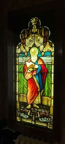 ST. MATTHEW LEADED GLASS