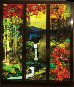 LANDSCAPE LEADED WINDOW