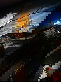 PORTRAIT LEADED WINDOW