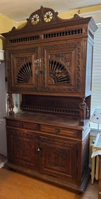 VICTORIAN OAK BUFFET