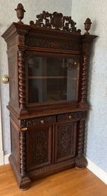 ANTIQUE CONTINENTAL CUPBOARD