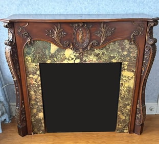 PROVINCIAL STYLE FIREPLACE