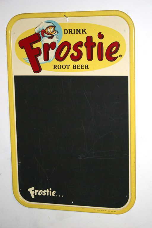 271 frostie root beer menu board