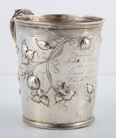 COIN SILVER BABY CUP