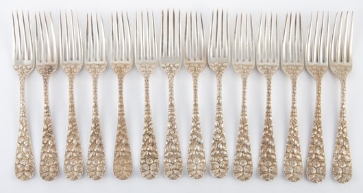 (14) SCHOFIELD STERLING FORKS