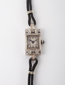 DIAMOND & SAPPHIRE LADIES' WATCH
