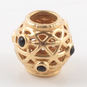 14K GOLD PANDORA BEAD/CHARM