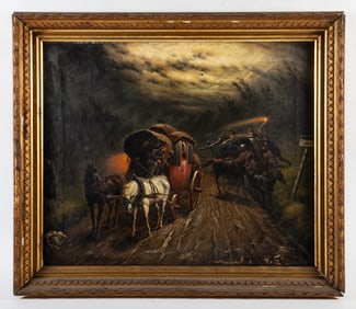 VICTORIAN CARRIAGES PAINTING