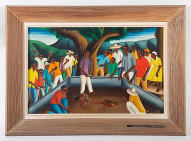 CASTERA BAZIL HAITIAN PAINTING