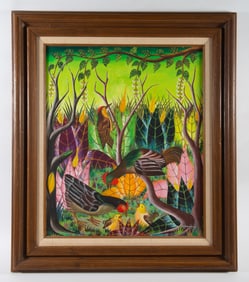 A. LEONEUS HAITIAN PAINTINGS